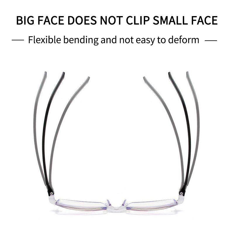 MOYOKA Anti Blue Reading Glasses Eyeglasses Proof Square Spectacles