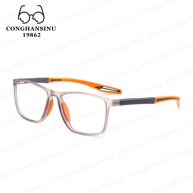 Sport Style Reading Glasses For Men Women Silicone TR90 Frame Anti Blue Light Glasses With Grade +100 To +400