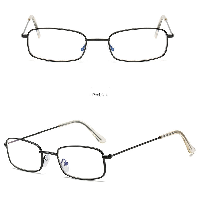 MOYOKA Retro Punk Eye Glasses Unisex Clear Square Sunglasses