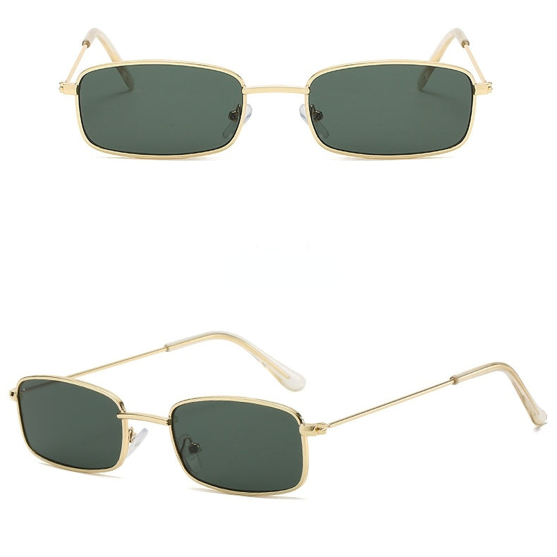 MOYOKA Retro Punk Eye Glasses Unisex Clear Square Sunglasses