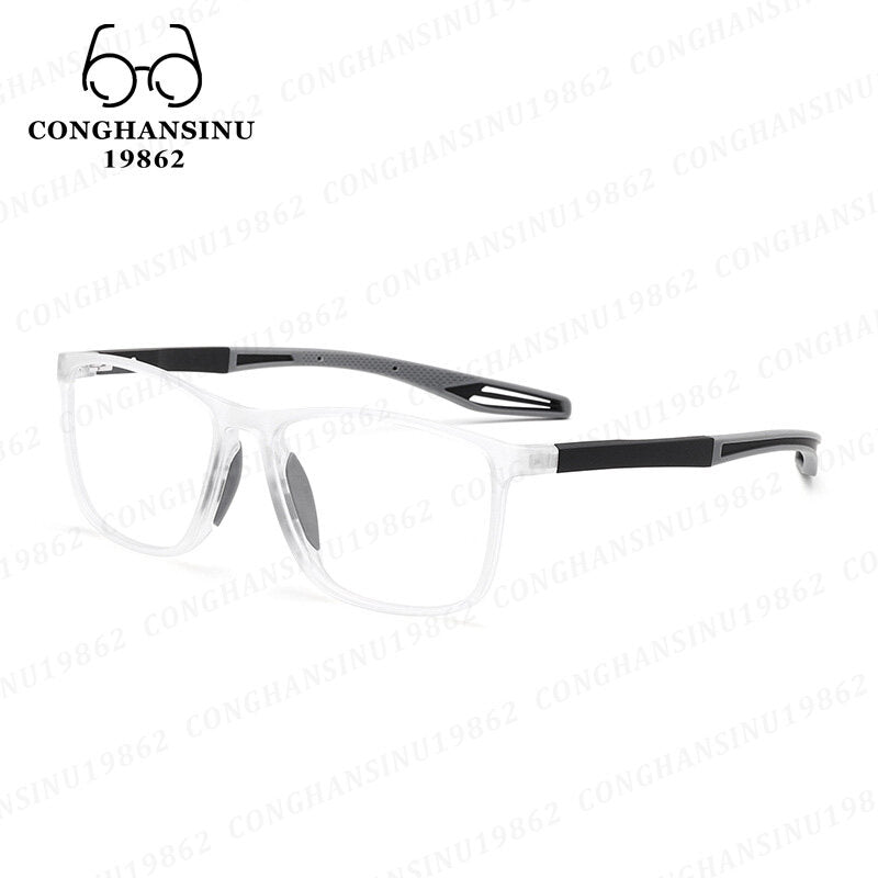 Sport Style Reading Glasses For Men Women Silicone TR90 Frame Anti Blue Light Glasses With Grade +100 To +400